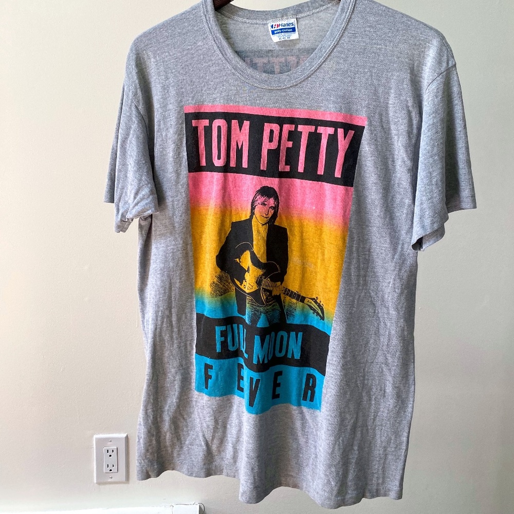 Tom Petty Vintage Full Moon Fever Tour T-shirt
